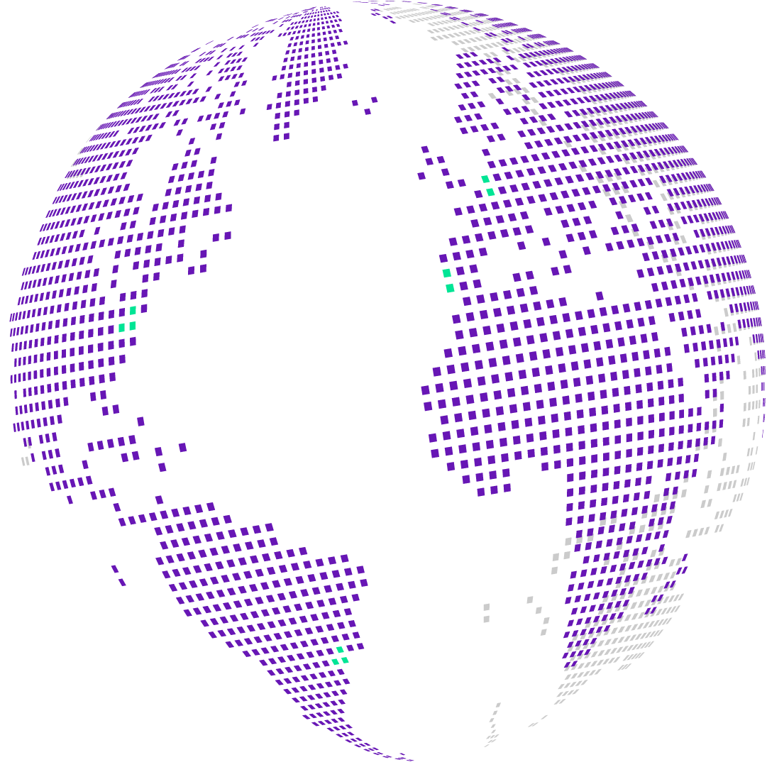 Artboard 22-8 globe with Lisbon, Brussels, São Paulo and Boston highlighted